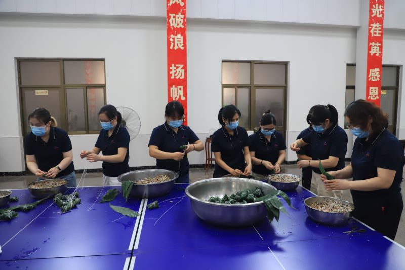 腾飞铸钢端午节活动正在进行中