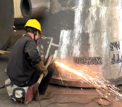 大型铸钢件精整打磨的后续工作