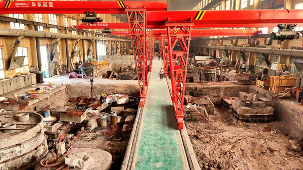 腾飞铸钢—造型车间